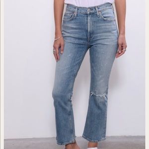 Citizens Of Humanity Demy Cropped Flare Jeans